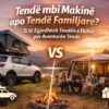 Rooftop tent vs family tent