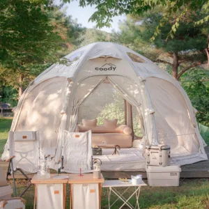 Coody Air Tent AURORA DOME – Tendë Kupolë me Ajër (Glamping Edition)