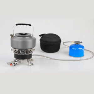 Furnelë Gazi Portative 5 Djegësa – Outdoor Camping Stove
