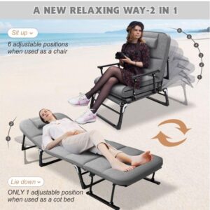 Krevat karrike (shezllon) portativ per kamping dhe plazh