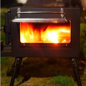 Sobe me dru materjal inoks per kamping FX-9389 67*46*347cm