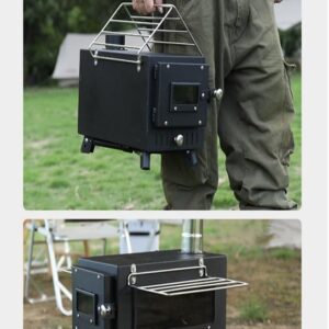 Sobe me dru materjal inoks per kamping FX-9392 67*46*347cm