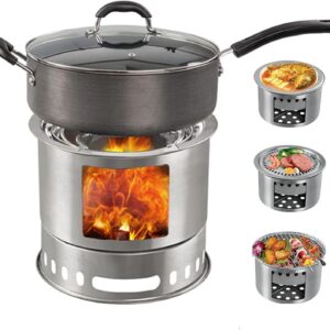 Furrë/Sobë/Zare Multi-Funksionale për Kamping – Modeli FX-9071