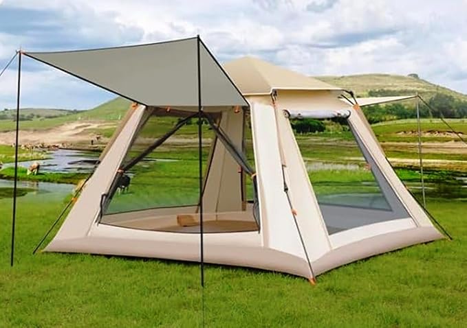 612OW1K66PL._AC_SX679_ Tendë Automatike Kampingu “Starlight Six” FX-2083 – (Quick Open)