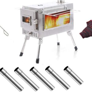 Sobe me dru materjal inoks per kamping FX-9391 53*42*250cm