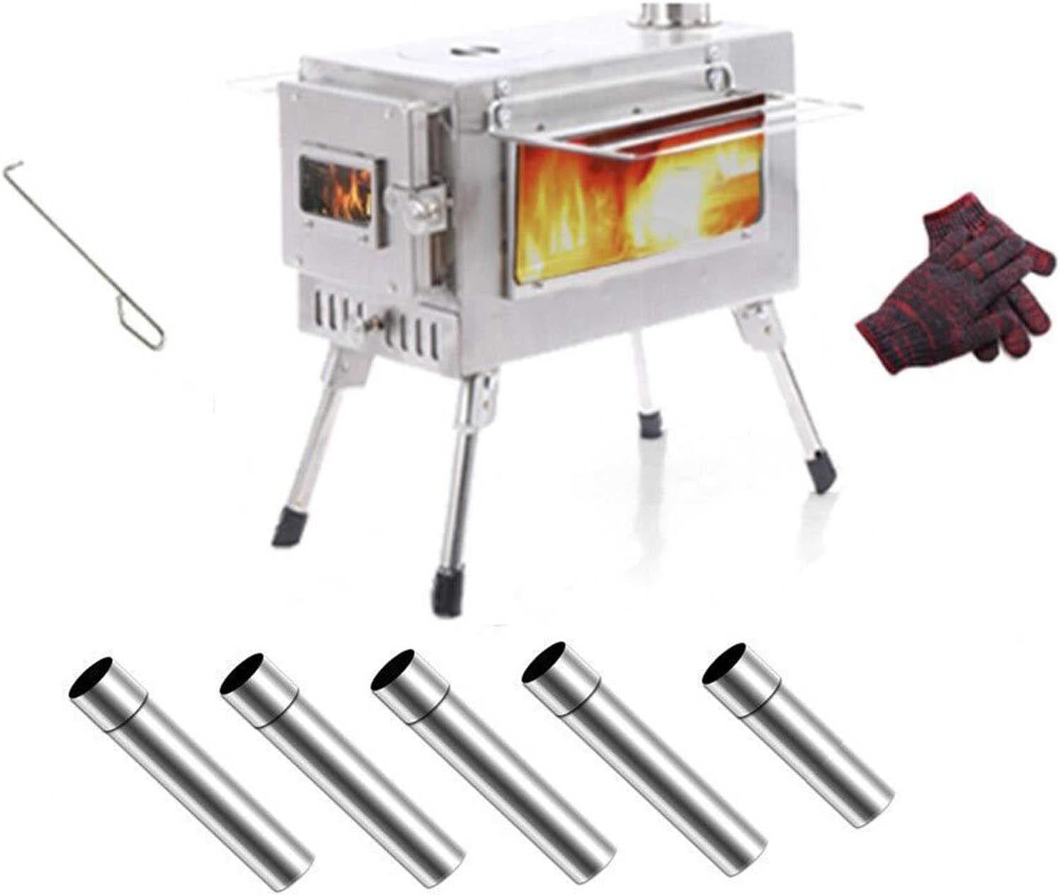 616QXMBRTkL._AC_SL1500_ Sobe me dru materjal inoks per kamping FX-9391 53*42*250cm