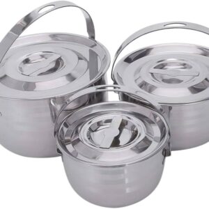 Set Tenxheresh Inox – 3 Copë (Large) Fx-8910-B