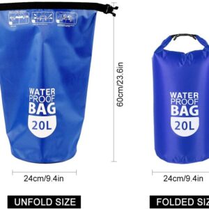 Waterproof Dry Bag 20L – Çantë Rezistente ndaj Ujit për Outdoor & Aventurë