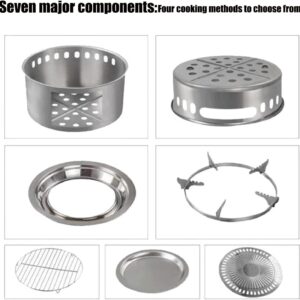 Furrë/Sobë/Zare Multi-Funksionale për Kamping – Modeli FX-9071
