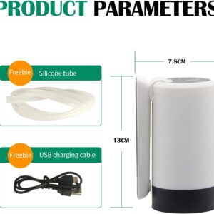 Pompe Uji qe vendoset siper bidoneve/ Dispenser Elektrik Uji USB – 3 Nivele Pompimi