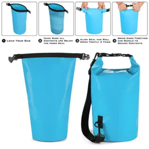 Waterproof Dry Bag 30L – Çantë Rezistente ndaj Ujit për Outdoor & Aventurë