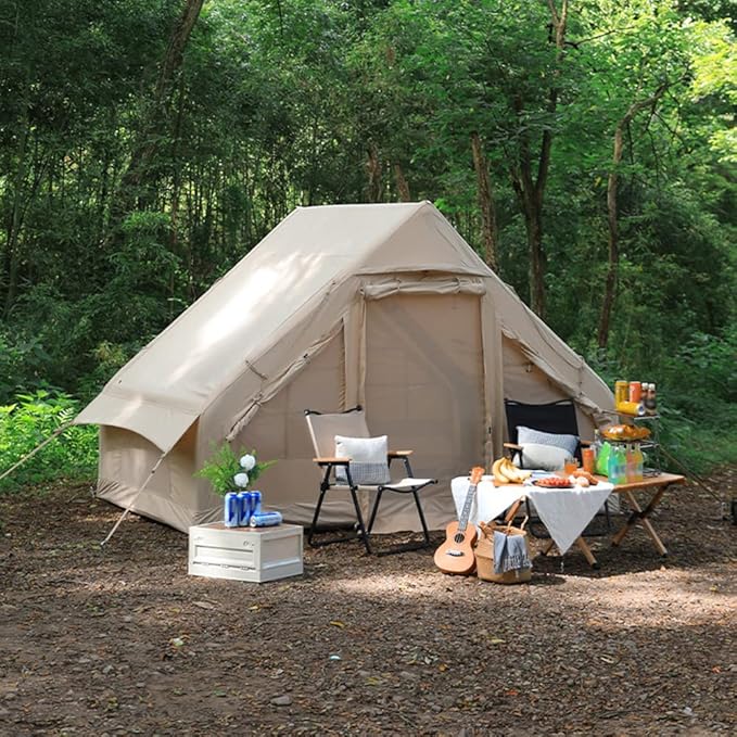 718dFtAA+VL._AC_SX679_ Tendë Kampingu me fryrje (Inflatable) 6.3 m² – Chanodug FX-2106