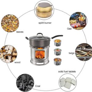 Furrë/Sobë/Zare Multi-Funksionale për Kamping – Modeli FX-9071