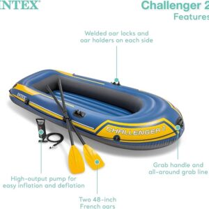 Varkë me Fryrje INTEX Challenger 2