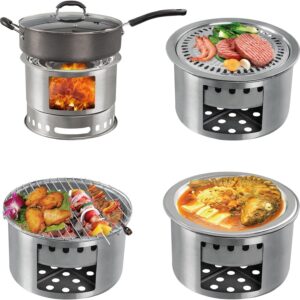 Furrë/Sobë/Zare Multi-Funksionale për Kamping – Modeli FX-9071