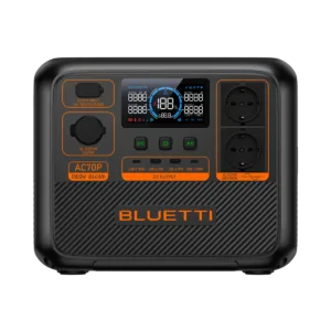 BLUETTI AC70P – Portable Power Station (1000W / 864Wh)