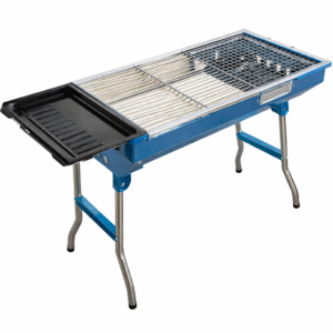Zgare me qymir barbekju BBQ Grill portativ