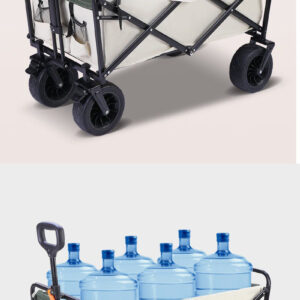 Karroce per kamping e paloseshme Folding Outdoor Camping Cart with Table Board – Model FX-9762