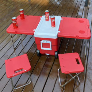 Termues tavoline bashke me 2 stola per kamping FX-8447-21