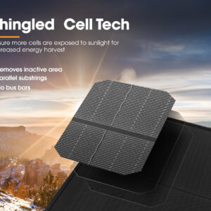 SAN HIMA 120W Shingled Solar Panel