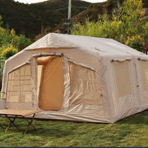 Tendë Kampingu Inflatable Familjare 17.2 m² – Chanodug FX-2138 (Beige)
