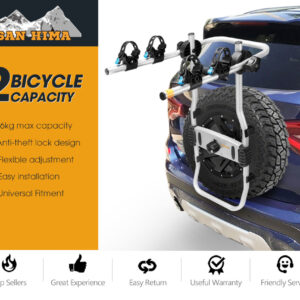 Mbajtëse Bicikletash për Gomen Rezervë – SAN HIMA (2 Bicikleta)