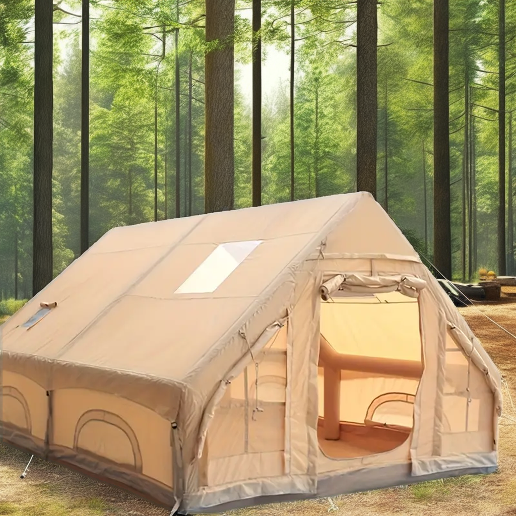 H9b371c68fbb140649f3d0a8ae0bb32b86 Tendë Kampingu me fryrje (Inflatable) 4M*3M – Chanodug FX-2111