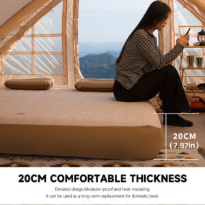 Dyshek Kampingu Vetë-Fryrës CHANODUG CD-4126 – Double Elastic Mattress 20 cm