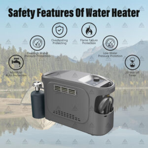 Ngrohes uji portative me Gaz 3L Fx-9506