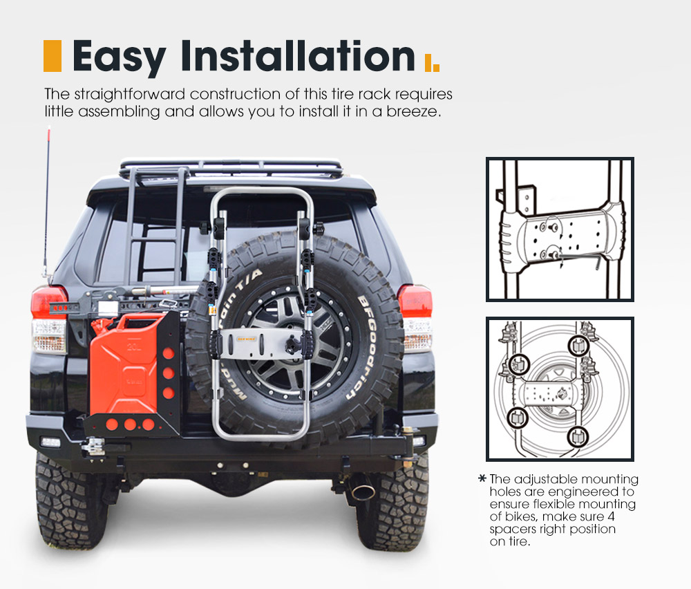Hc1641534d1574cdbb44eed7a1144c336f Mbajtëse Bicikletash për Gomen Rezervë – SAN HIMA (2 Bicikleta)