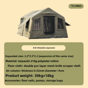 Tendë Kampingu Familjare – Chanodug 5M*3.2M