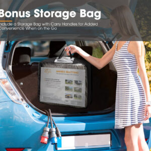 SAN HIMA Annex Matting 2.5M×5M tapet rrjete profesional per kamping