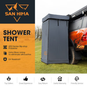 San Hima Tende dushi dhe nderrimi Shower Tent