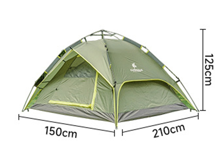c170ce331e48b8e091c5c11598eafad9_Cader_Kampingu_FX-2057_1298 Tendë Kampingu Automatike Chanodug 210cm x 150cm