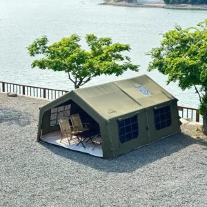 Coody Family AirTent 17.2 m² – Tendë familjare me fryrje për kamping