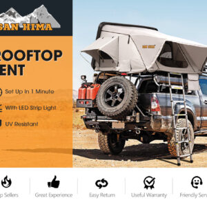 San Hima HS03 Hard Shell Rooftop Tent/ Cader siper makines
