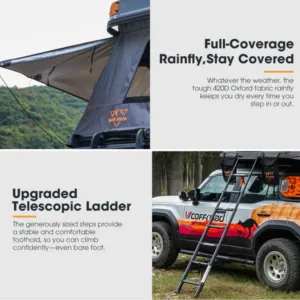 San Hima Rooftop Tent Electric Hard Shell Automatic Tende automatike elektrike– Model SH-RTT-E-A