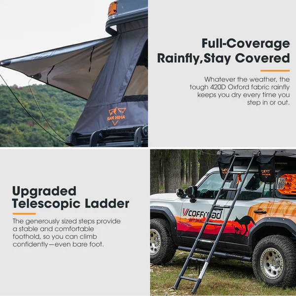 sh-rtt-e-a-sun-detial_07 San Hima Rooftop Tent Electric Hard Shell Automatic Tende automatike elektrike– Model SH-RTT-E-A