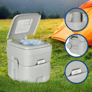 Tualet Portativ për Kamping 20L – Model FX-9503