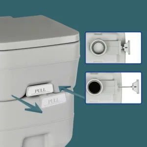 Tualet Portativ për Kamping 20L – Model FX-9503