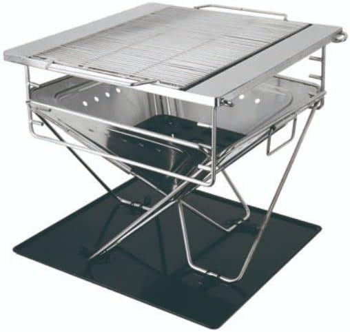 41OS-sBjefL._AC_ Zgare me qymyr barbikju/ Portable Stainless Steel BBQ Grill FX-9193