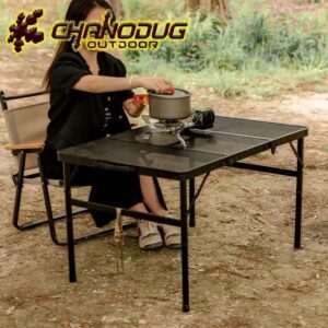 Tavoline metalike CHANODUG Folding Camping Table FX-7092