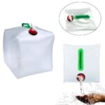 💧Bidon Plastik Katror i Palosshëm 10L me Rubinet (Camping Water Container – Cube)