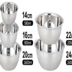 Set tasa ushqimi materjal inoks per kamping FX-9364