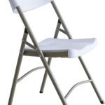 Plastic and metal chair Fx-7173