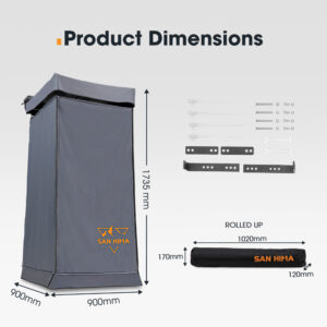 Changing and Shower Tents