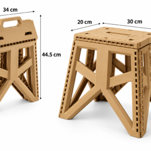 Stol plastik i palosshem Fx-7178
