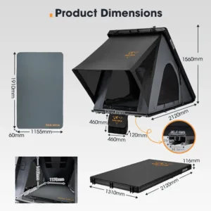 Tendë Sipër Makinës San Hima Kalbarri Lite Gen 2 – Hard Shell (SH-RTT-T-PRO)