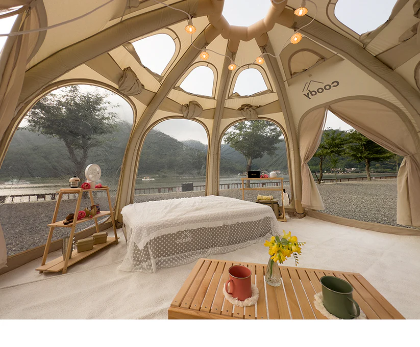 Coody Air Tent AURORA DOME – Tendë Kupolë me Ajër (Glamping Edition) thumbnail 4