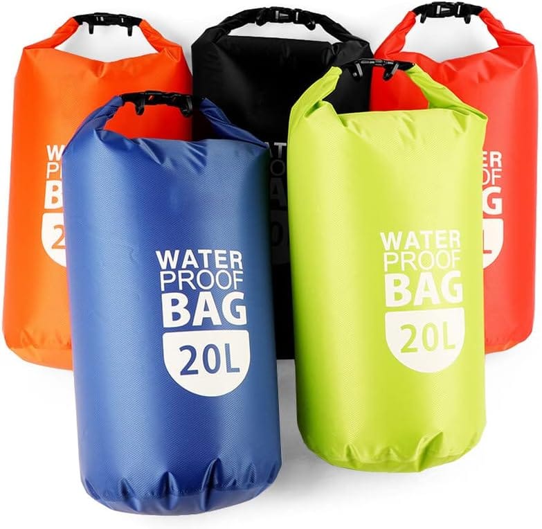 Waterproof Dry Bag 20L – Çantë Rezistente ndaj Ujit për Outdoor & Aventurë thumbnail 5